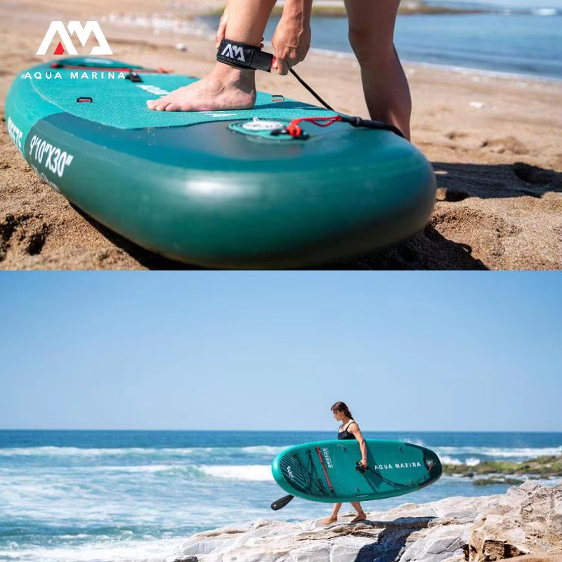 Surfboard Leash - AQUA MARINA Surfboard BREEZE Opblaasbaar SUP