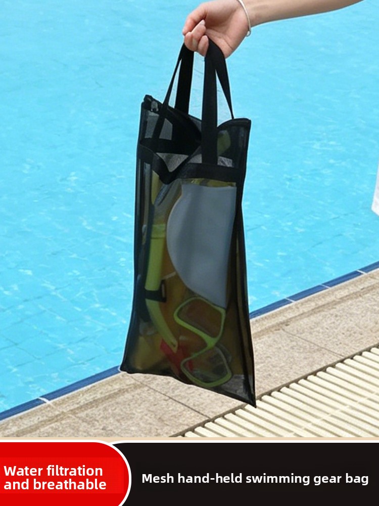 Flippers Swimming - Draagbare, handzame opbergtas voor strand- en