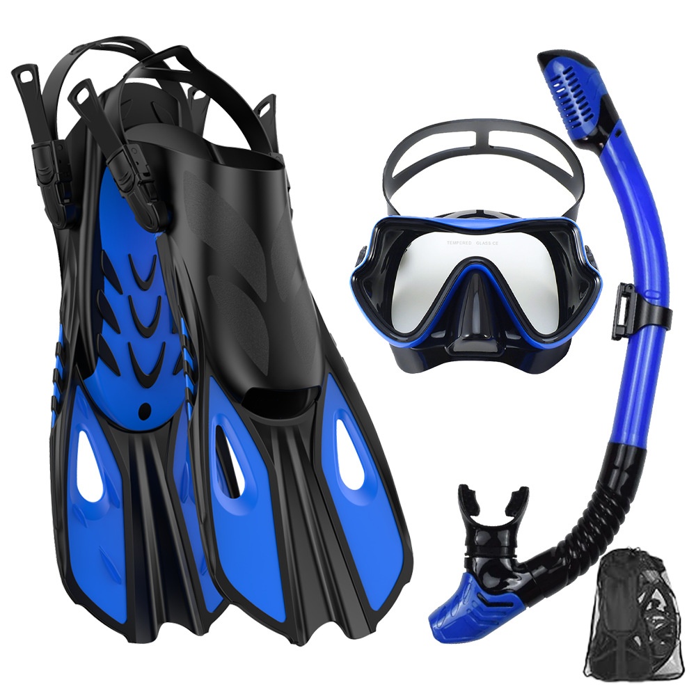 Swim Fins - Snorkelset Duikmasker & snorkel Vinnen voor