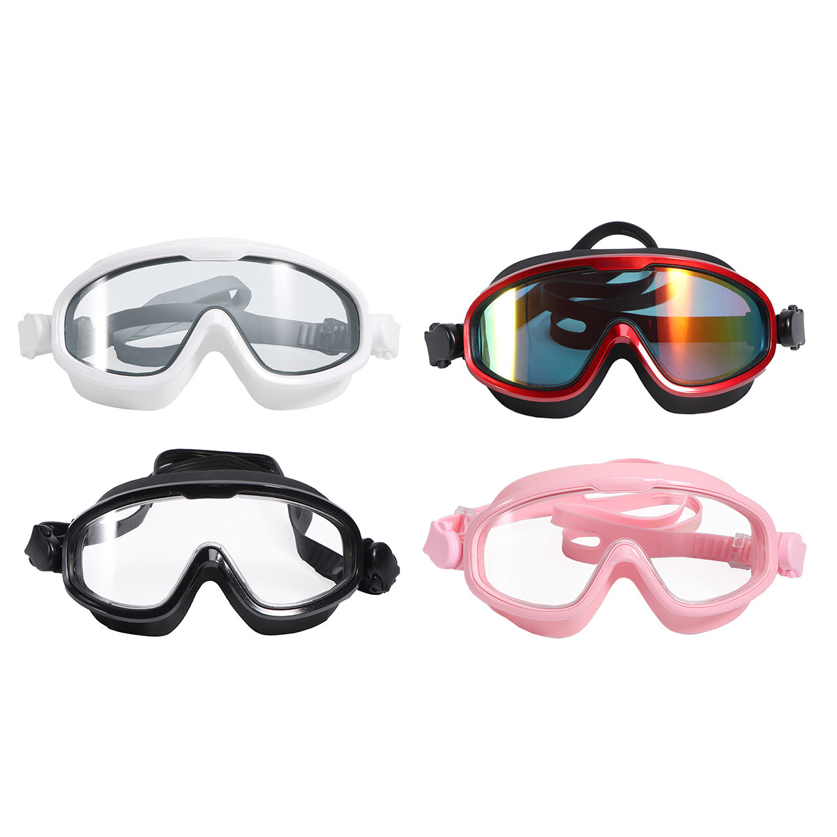 Witte, waterdichte zwembril, a - Goggles Swim recensie en prijs