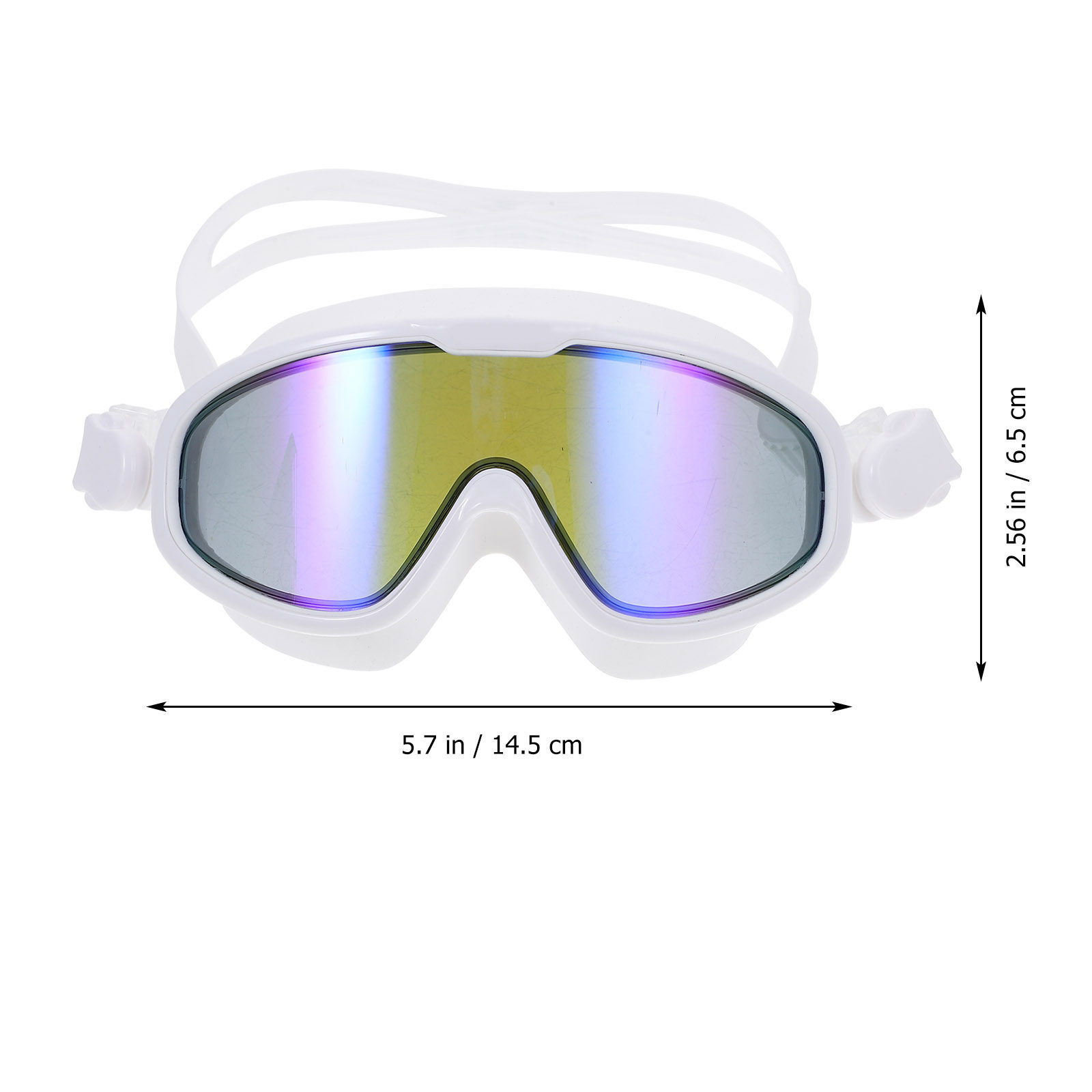 Witte, waterdichte zwembril, a - Goggles Swim recensie en prijs