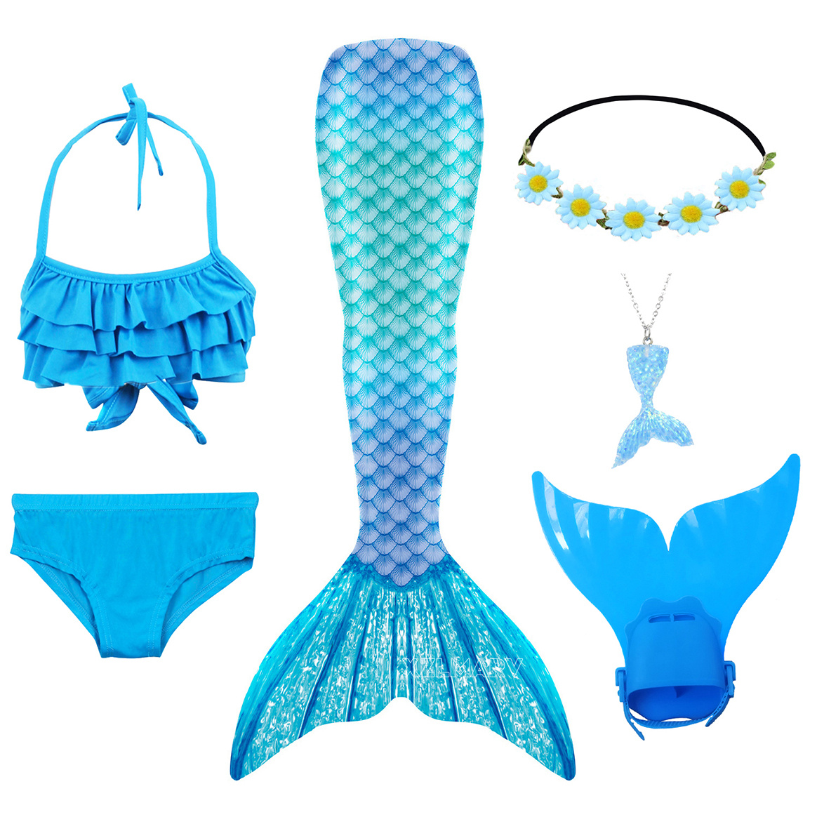 Meisjes Zwemmen Zeemeermin Sta - Swim Fins recensie en prijs