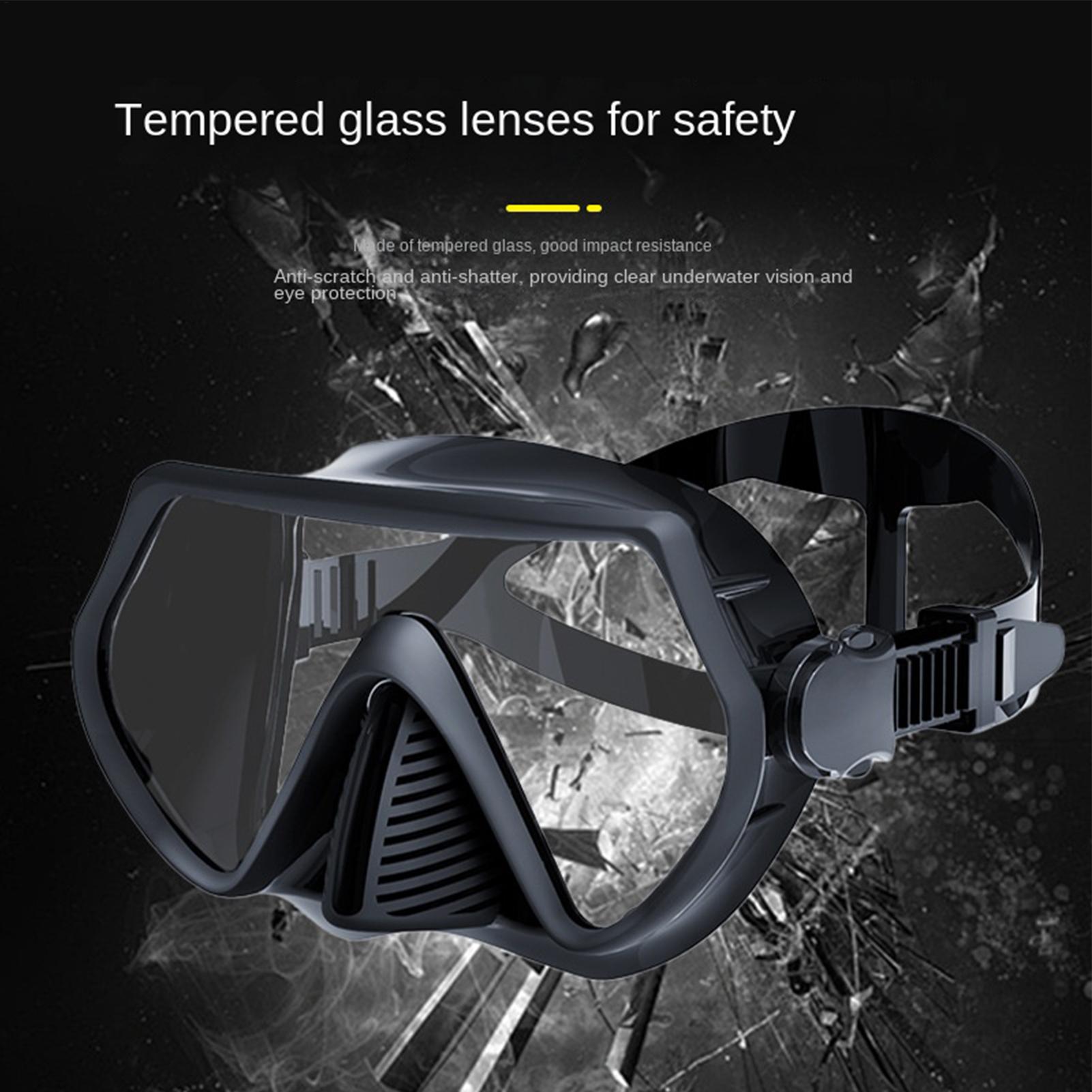 Duikbril voor volwassenen, lek - Goggles Swim recensie en prijs