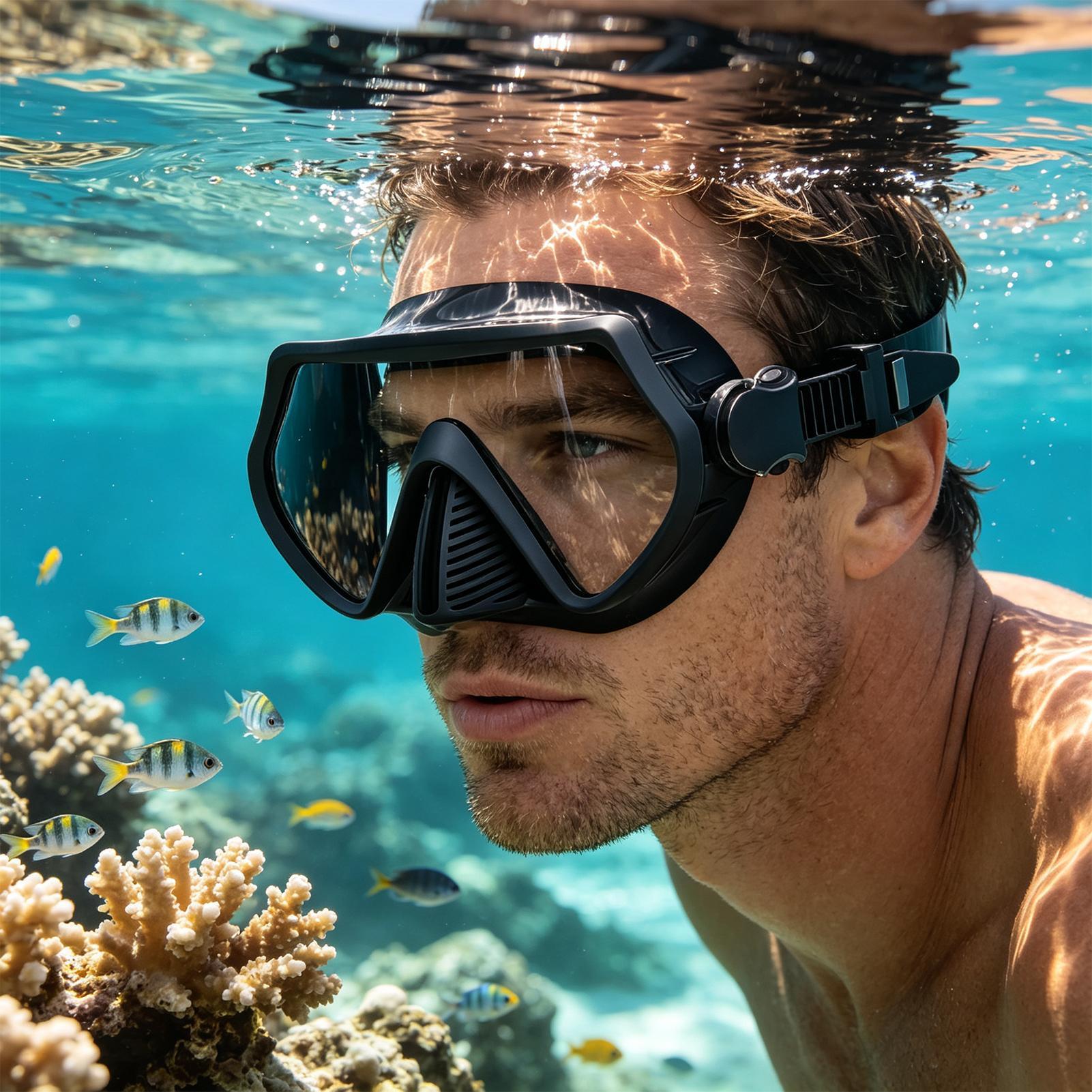 Duikbril voor volwassenen, lek - Goggles Swim recensie en prijs